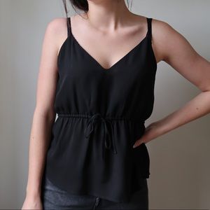 Babaton Aritzia Black tank top